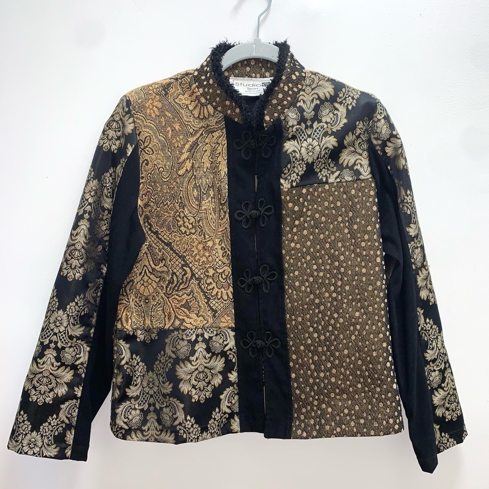 Studio G Sport Vintage Tapestry Jacket Size Medium